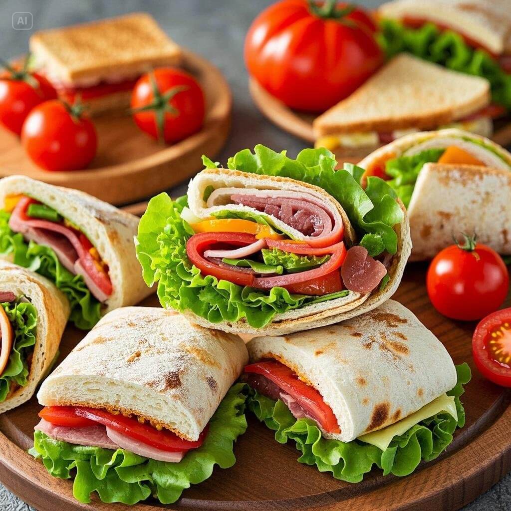 Quick and Delicious Sandwiches and Wraps for Any Meal