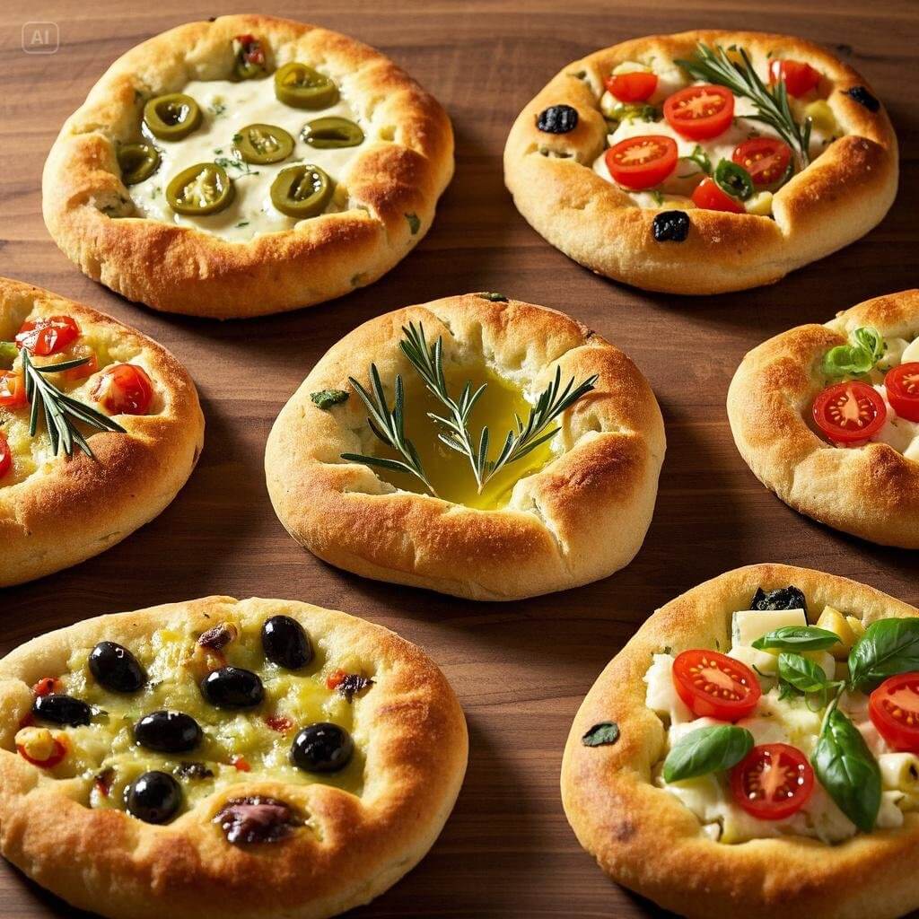 "10 Delicious Focaccia Variations: From Classic to Creative Toppings"