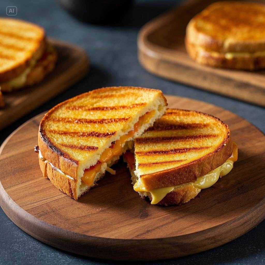 A mouthwatering collage of 10 unique grilled cheese recipes, featuring creative ingredients like bacon, avocado, tomato, and various cheeses.