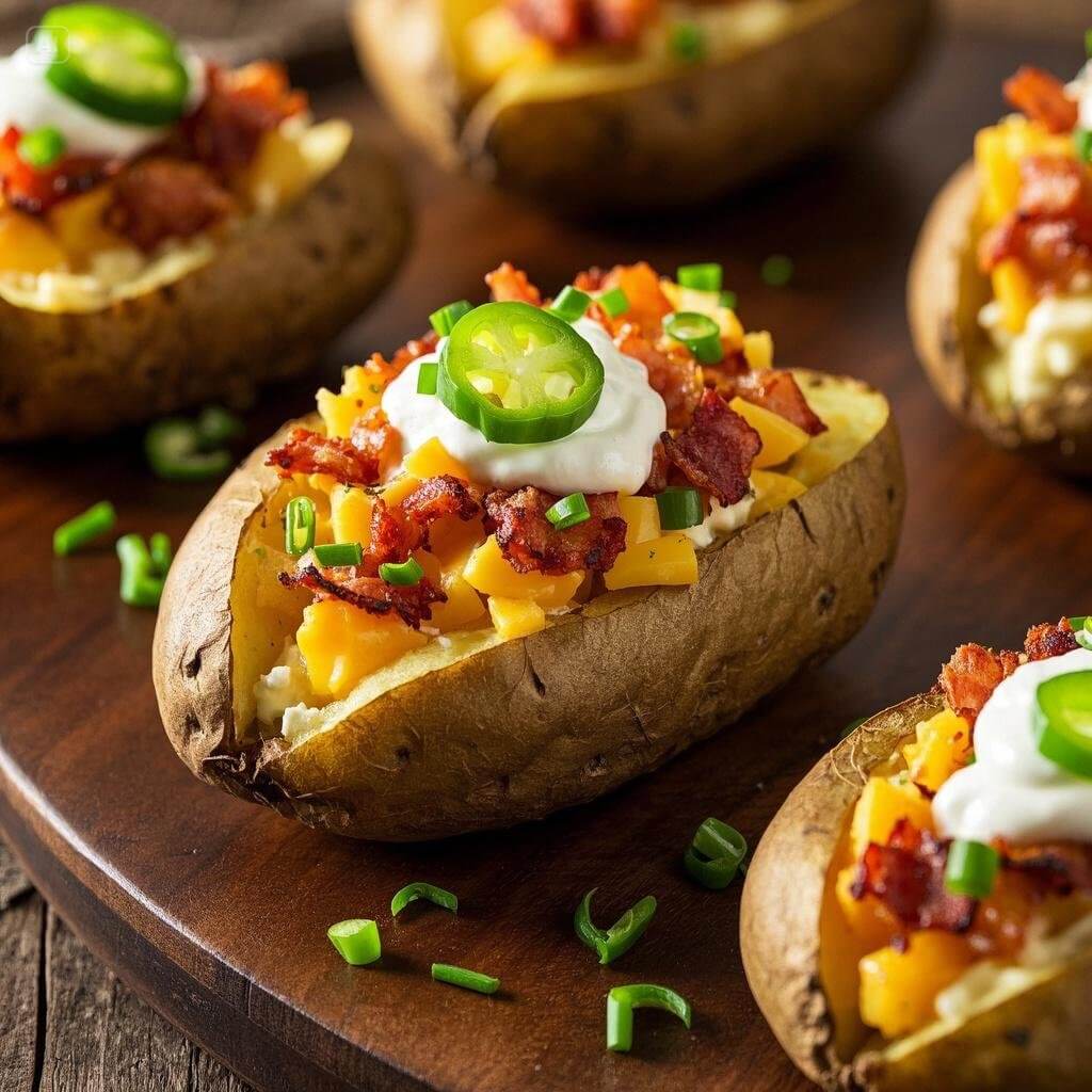 "Creative Toppings and Variations for Baked Potatoes: Endless Flavor Possibilities"

