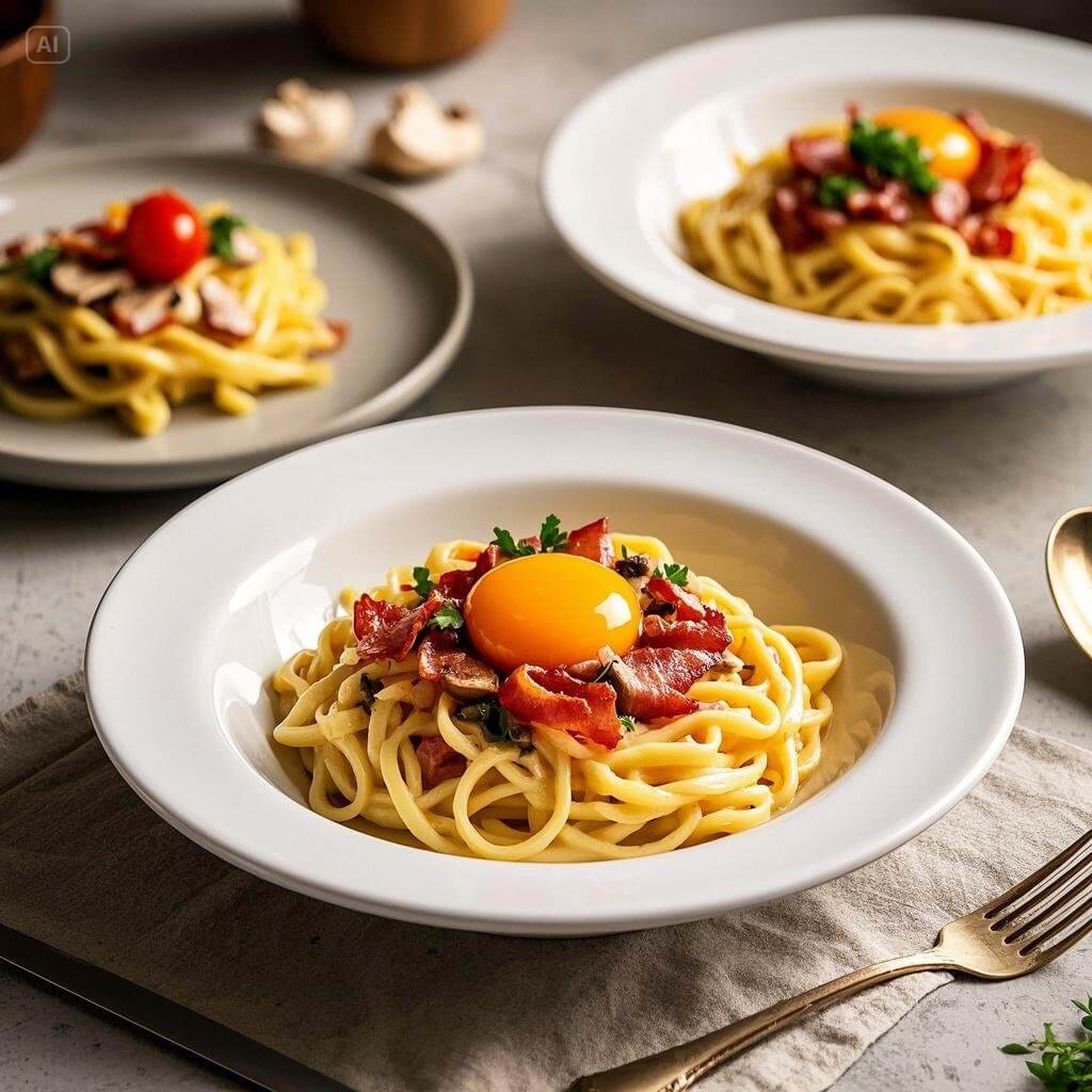 "Exploring Delicious Variations of Carbonara: From Seafood to Vegetarian Options"

