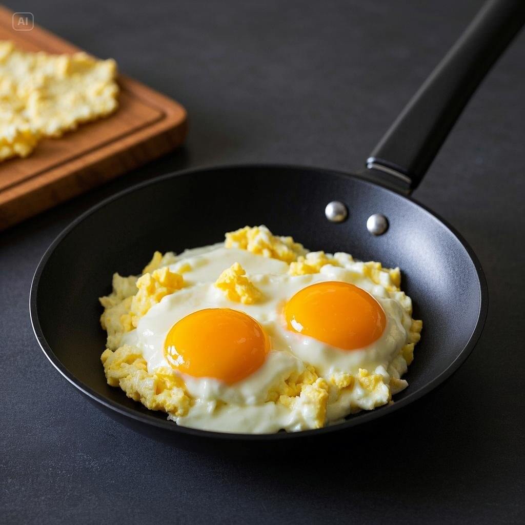 A step-by-step guide to making perfect scrambled eggs with tips and tricks for fluffy, creamy results.